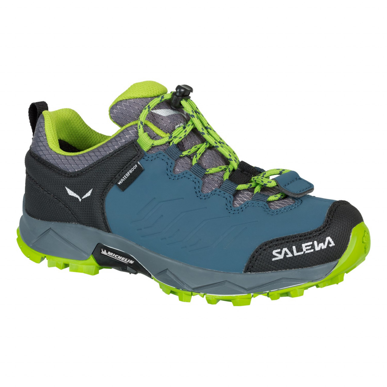 Salewa Mountain Trainer Waterproof Çocuk Yürüyüş Ayakkabısı Mavi Türkiye 347958QRH